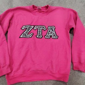 ZTA Stitched letters
